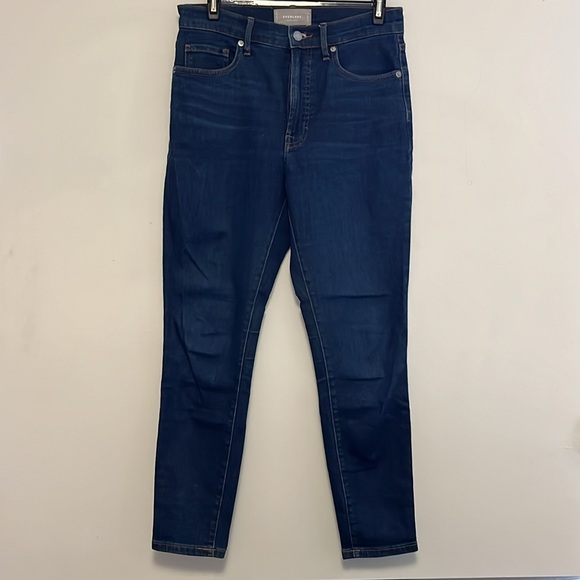 Everlane - High Rise Skinny Jeans, Size 28 Ankle - Picture 2 of 8